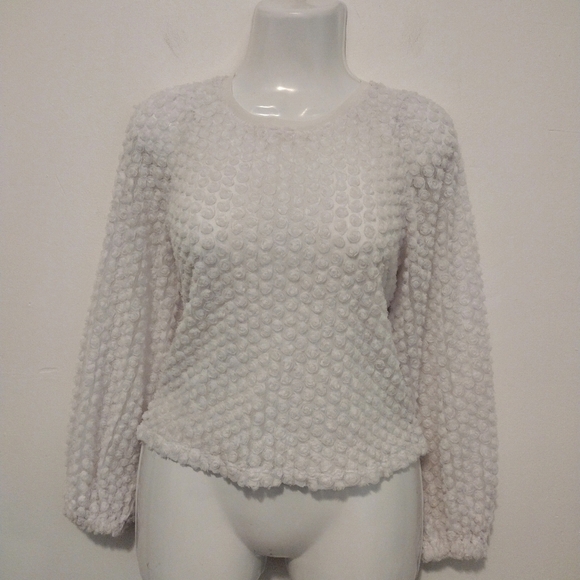 INC International Concept - Floral Textured Sheer Top - Picture 13 of 13